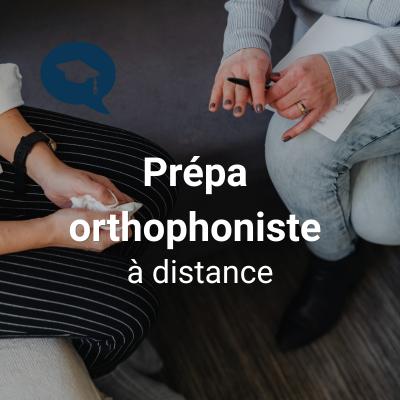 Préparation orthophoniste à distance et en ligne avec SupOrtho